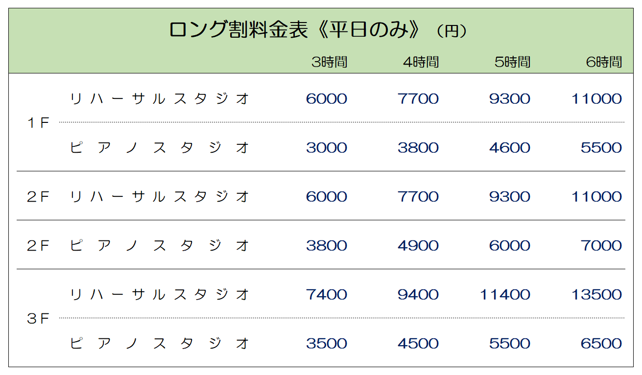 ロング割2310月